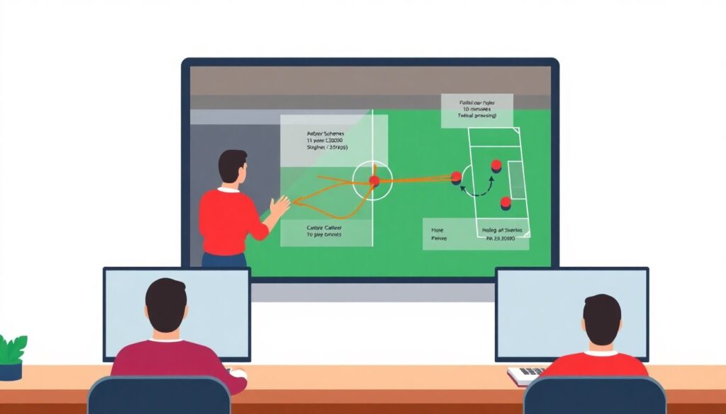 Тактика и хроника: Ритм матча от первых минут до финального свистка - иллюстрация