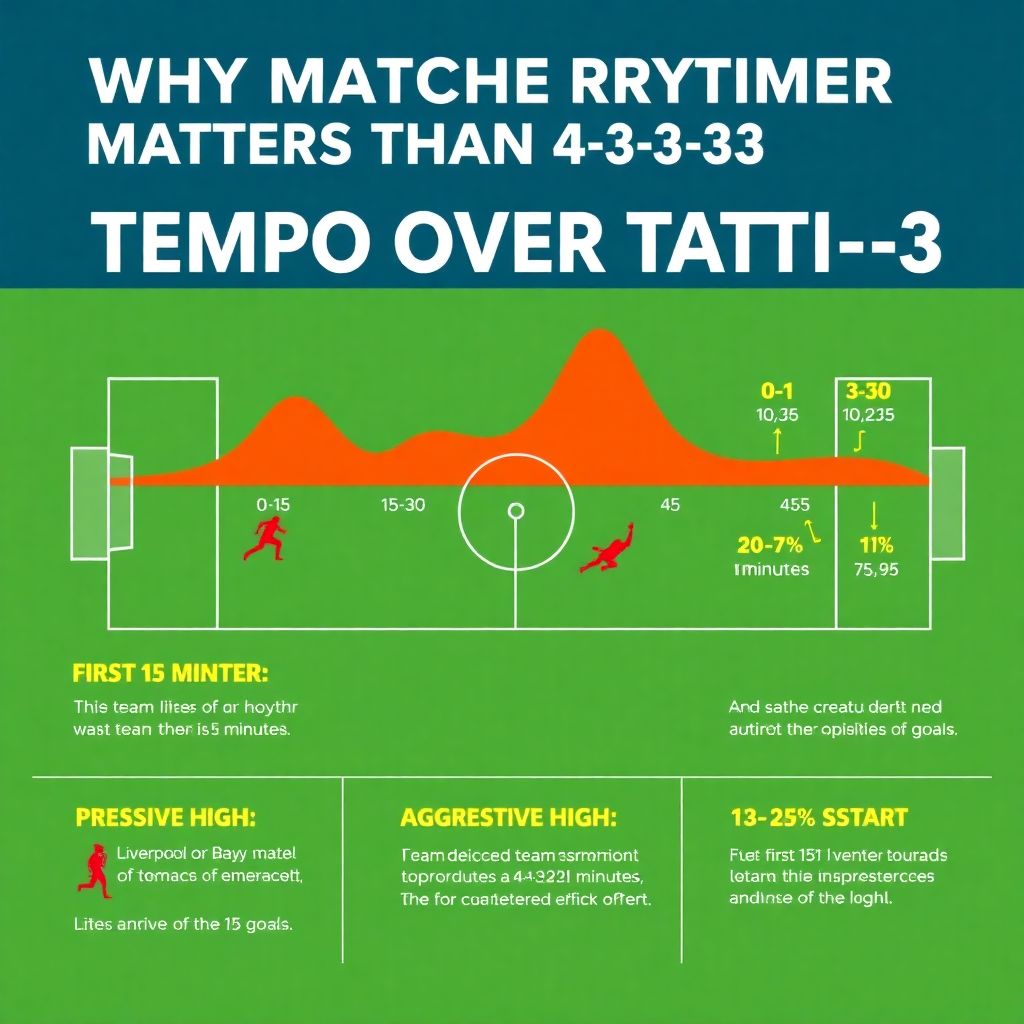 Тактика и хроника: как ритм матча меняется от первых минут до финального свистка