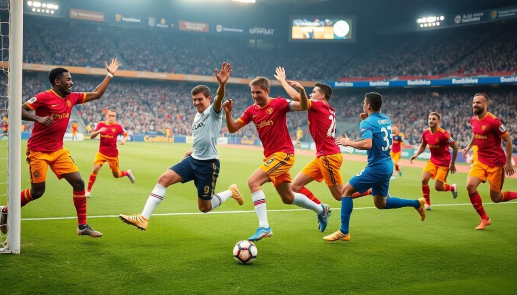 Юмор и футбол: неожиданные моменты на поле - иллюстрация