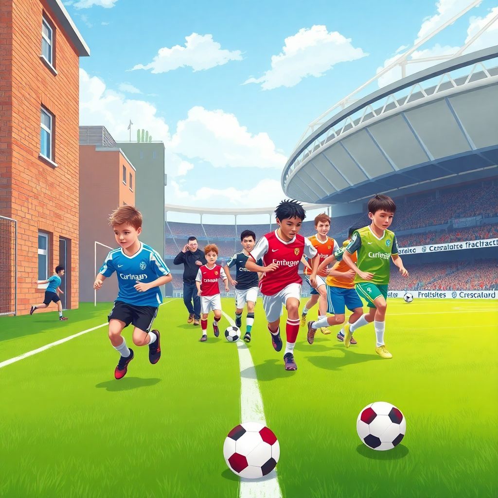 Юные таланты: путь к премьер-лиге и секреты успеха в большом футболе