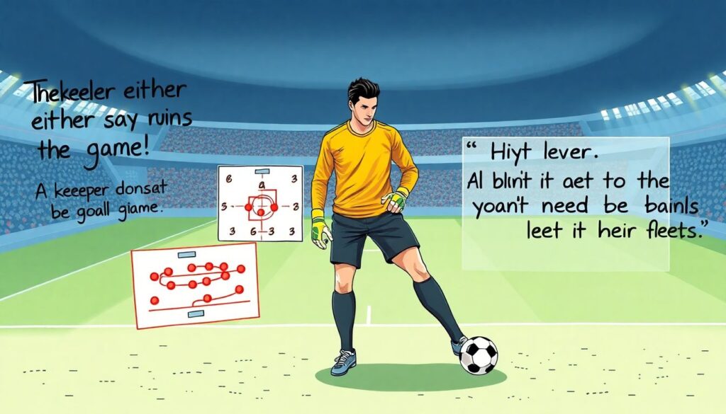 Роль вратарей в современных схемах обороны - иллюстрация