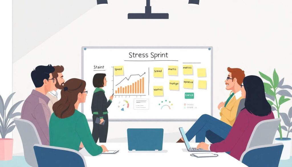 Психология команды: работа с давлением и стрессом - иллюстрация