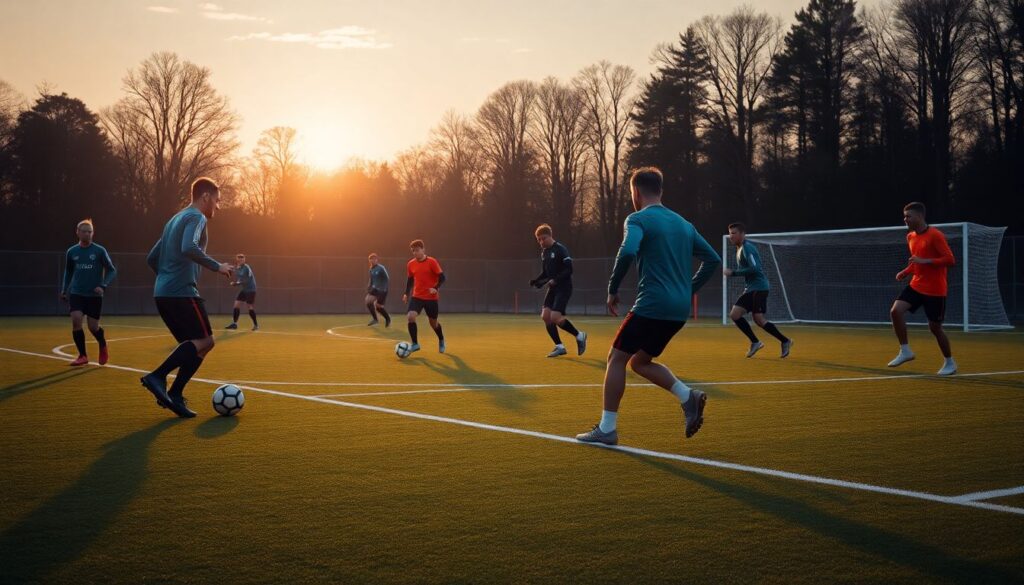 Классика и современные штуки: сравнение футбольной подготовки - иллюстрация