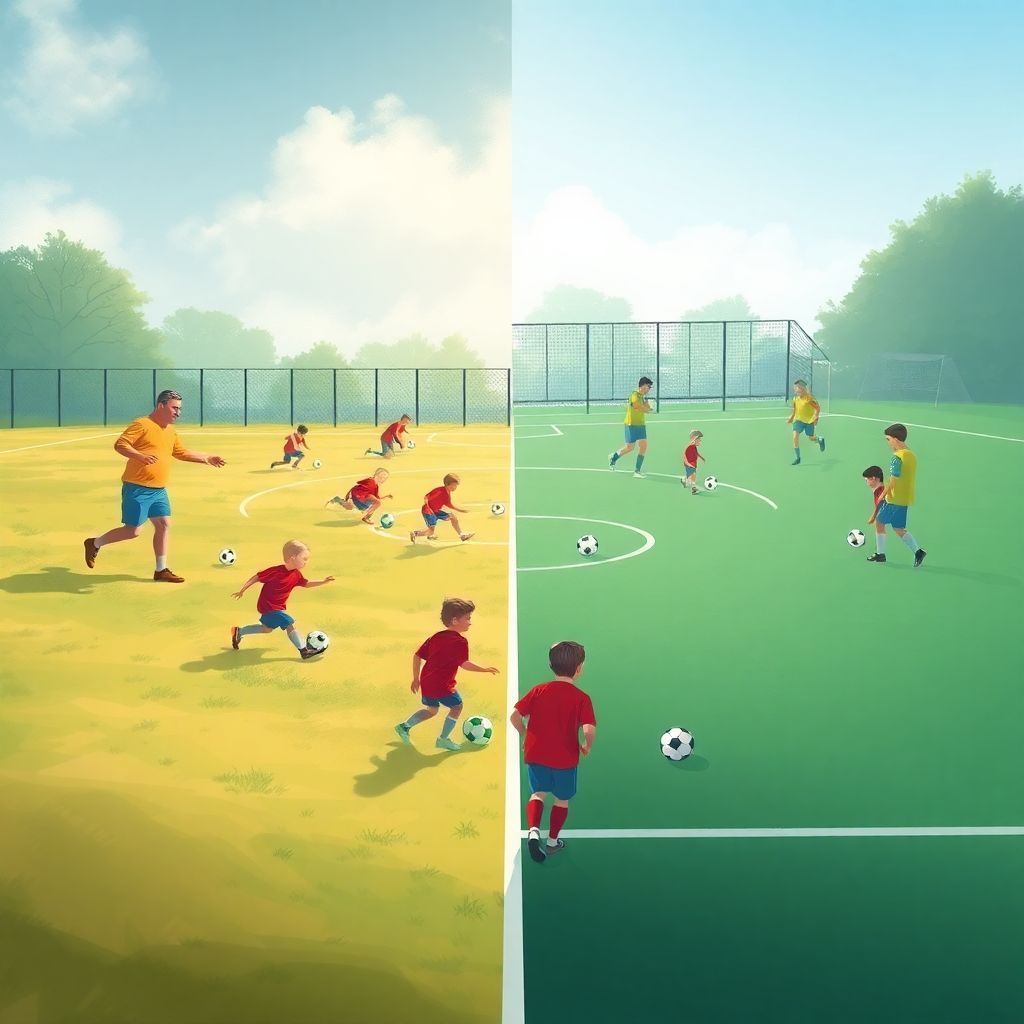 Классика и современные методы футбольной подготовки: честное сравнение