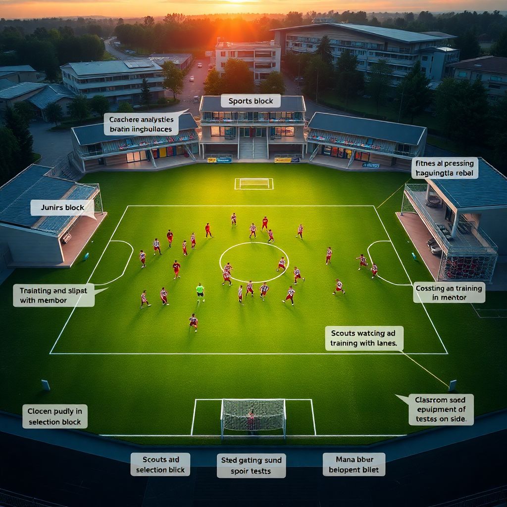 Зачем нужны юниоры: структура молодежной академии футбольного клуба