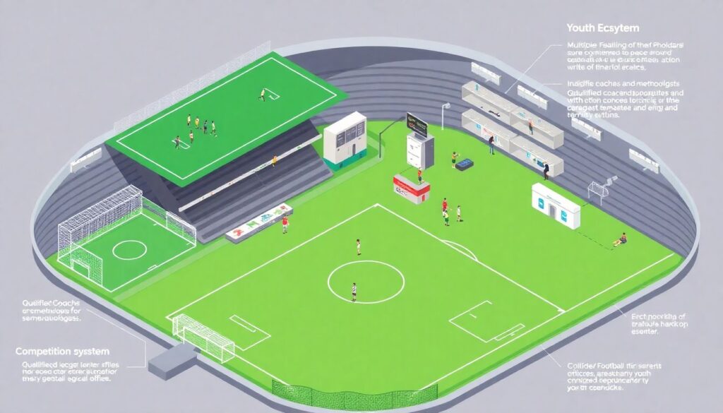 Инфраструктура и развитие детско-юношеского футбола - иллюстрация
