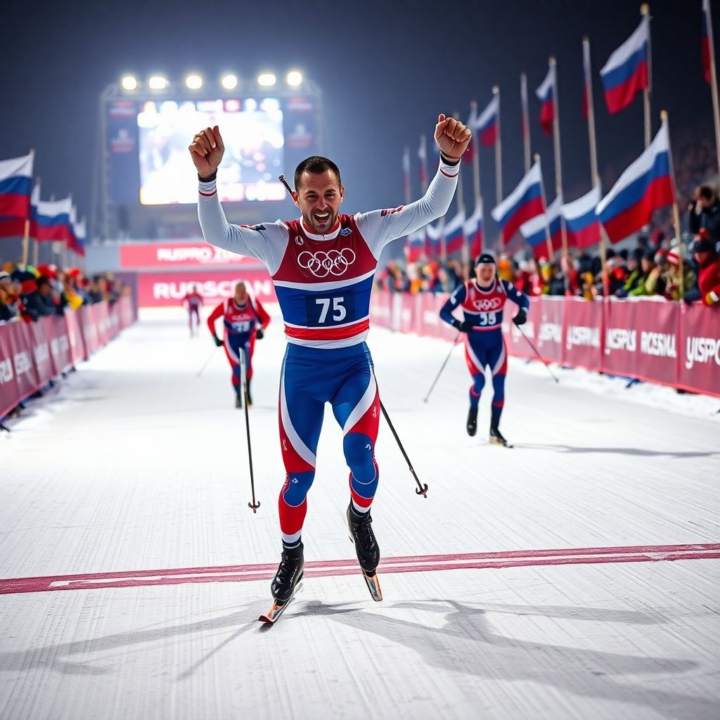 Иван Горбунов выигрывает спринт в Сыктывкаре: триумфальное возвращение