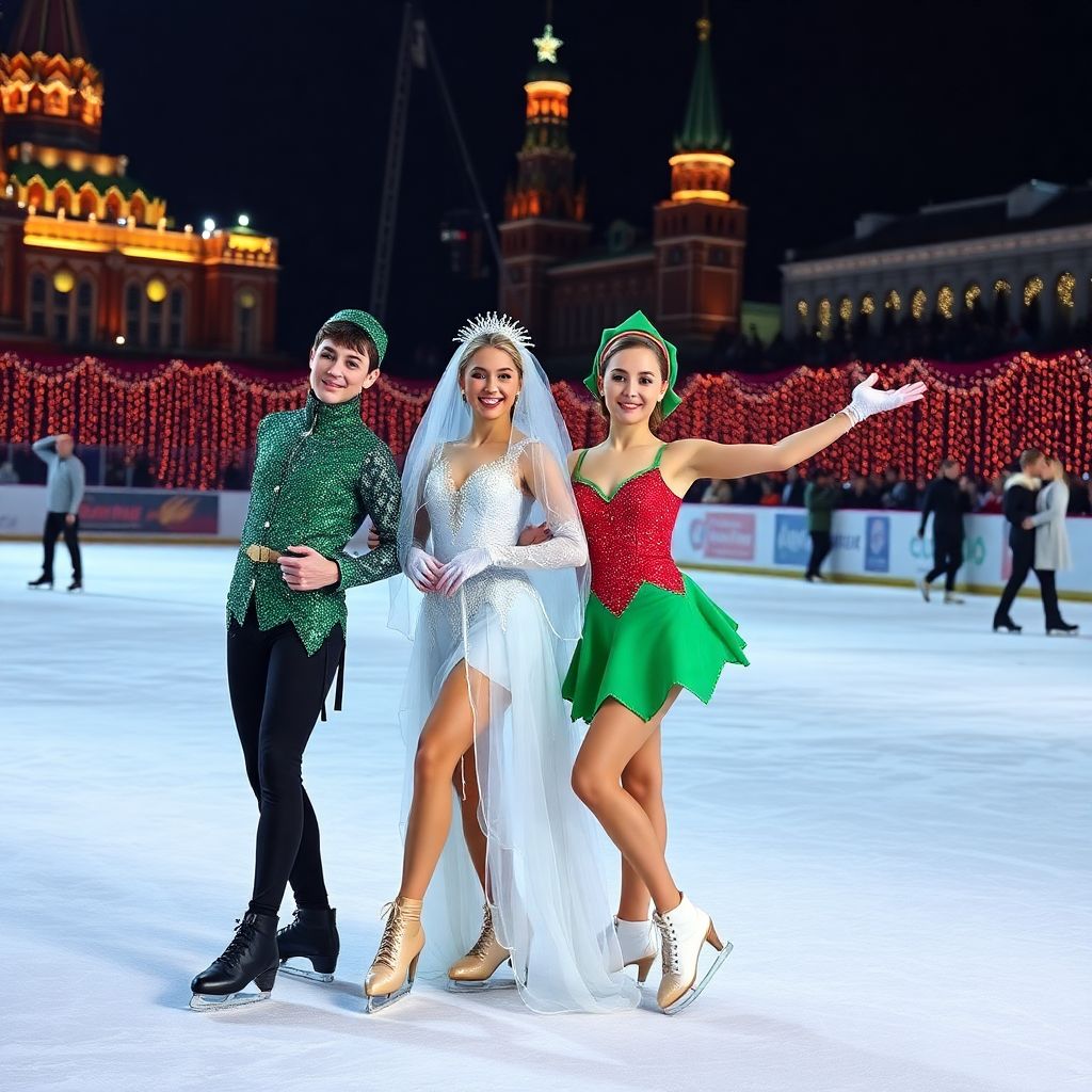 Фото со съемок Ледникового периода: Загитова в фате и эльф Туктамышевой