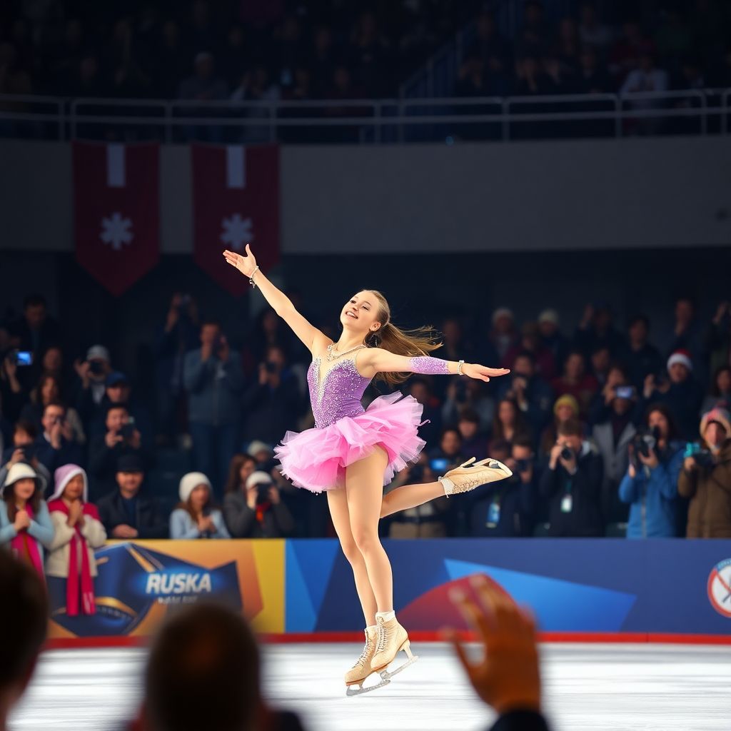 Фигуристка Медведева в 16 лет покорила Японию и стала звездой местного ТВ