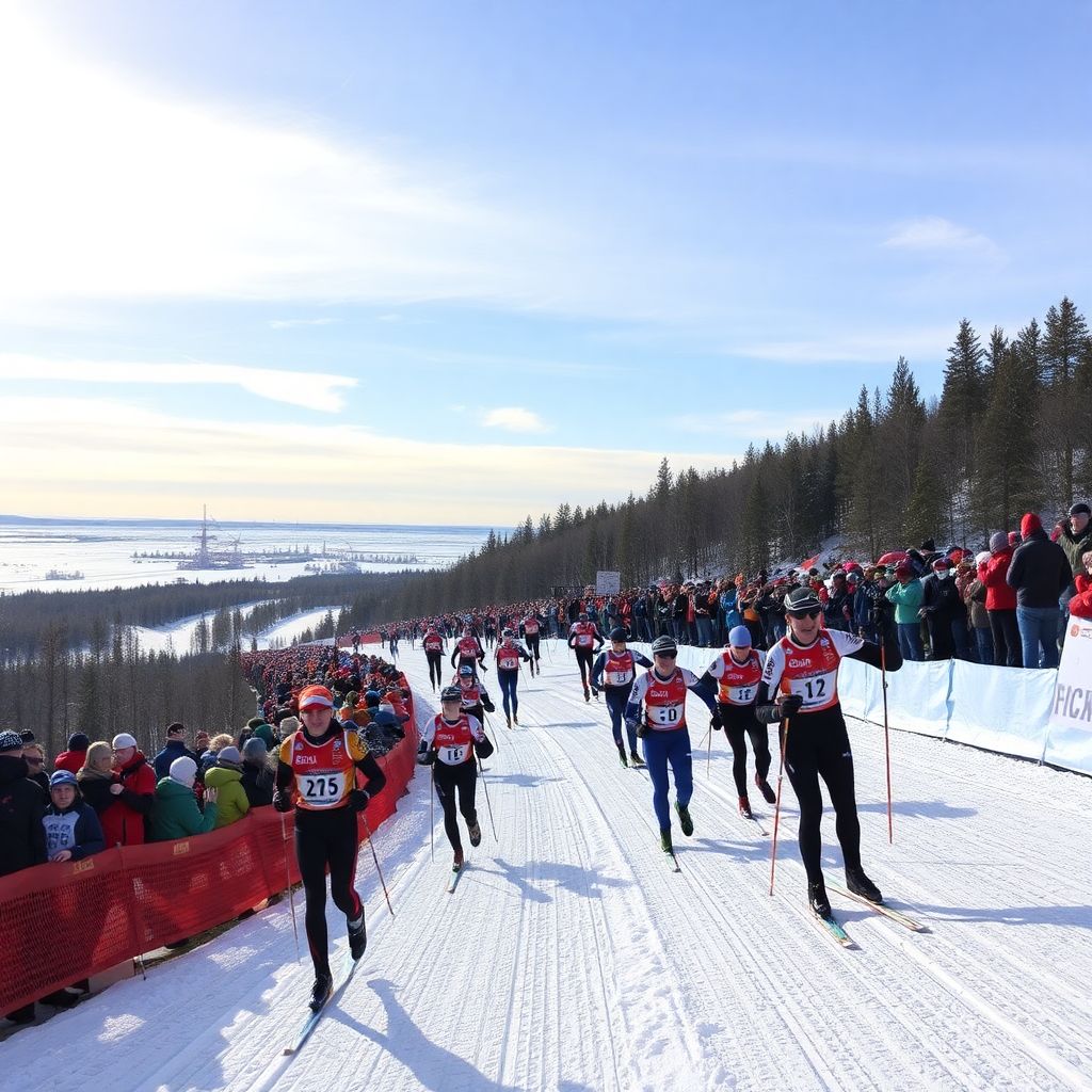 Финал Кубка России по лыжным гонкам в Мурманской области: Тур Большой Вудъявр