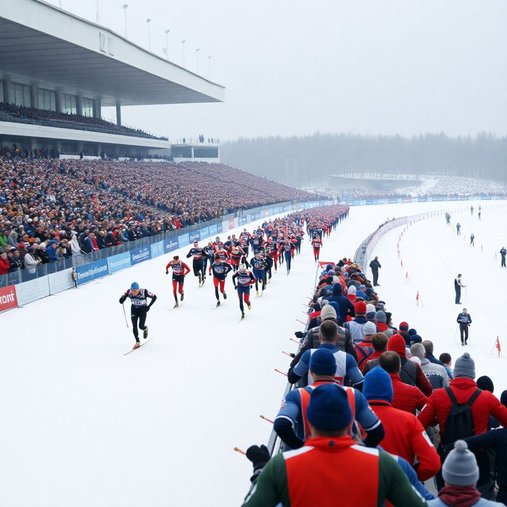 Лыжный сезон 2025/26: марафон 70 км в Мончегорске и победа Большунова
