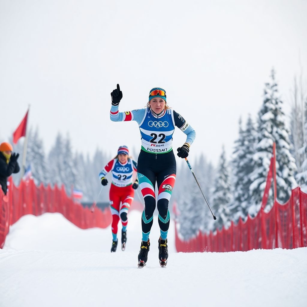 Дарья Непряева упустила шанс в спринте финала Кубка России по лыжным гонкам