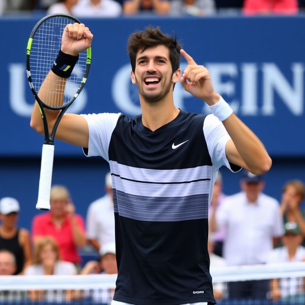 Карен Хачанов вышел в четвертьфинал Us open после пятисетовой драмы с Тьеном